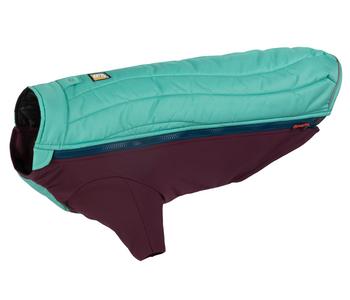 RUFFWEAR Hundejacke Powder Hound , Türkis - Polyester / Elastan