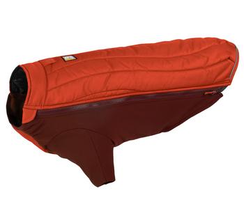 RUFFWEAR Hundejacke Powder Hound , Orange - Polyester / Elastan