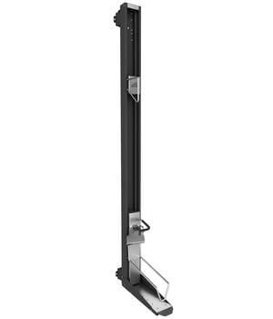 Biohort BikeLift Wandmontage schwenkbar, ca. B16/H182/T53 cm, Dunkelgrau - Metall