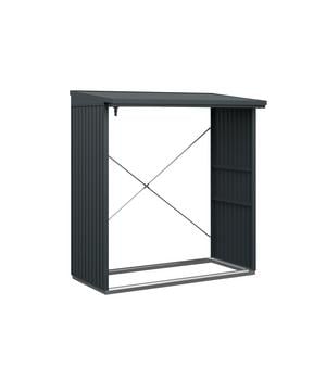 Hörmann Berry-Kaminholzregal Classic, Anthrazit - Metall, Aluminium, Stahl