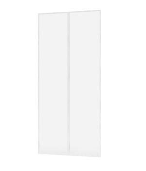 Hecht Magnet-Lamellenvorhang Deluxe, ca. B100/H220 cm, Weiß - Polyester / Kunststoff