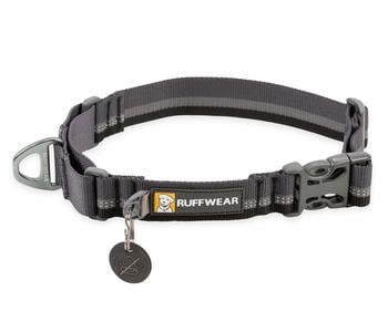 RUFFWEAR Hundehalsband Web Reaction , Grau - Aluminium / Polyester Silikon