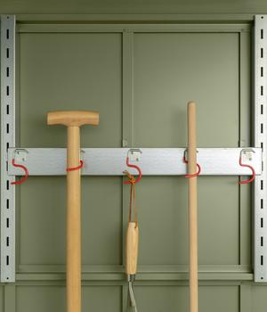 Hörmann Gerätehalter-Set, inkl. Regalhalter-Set kurz