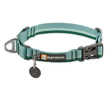 RUFFWEAR Hundehalsband Web Reaction , Hellgrün - Aluminium / Polyester Silikon