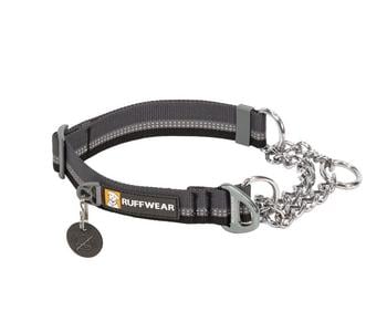 RUFFWEAR Hundehalsband Chain Reaction , Grau - Aluminium / Polyester Silikon