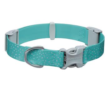 RUFFWEAR Hundehalsband Confluence , Türkis - Aluminium, Polyester, Silikon