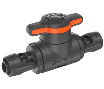GARDENA Micro-Drip-System Absperrventil, 1/2", Anthrazit - Kunststoff