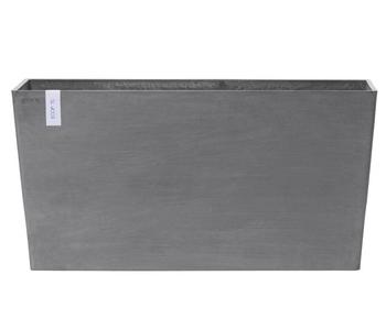 Ecopots Kunststoff-Kasten Paris mit Rollen, rechteckig