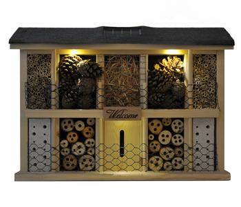 LUXUS-INSEKTENHOTELS Solar-Insektenhotel Landsonne, ca. B47/H34/T12,5 cm
