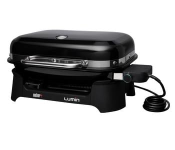 Weber Elektrogrill Lumin, ca. B66/H30,5/T48,5 cm, Schwarz - Edelstahl
