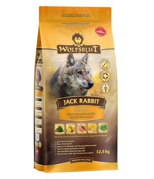 WOLFSBLUT Trockenfutter für Hunde Jack Rabbit, Adult, Kaninchen & Gemüse