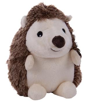 Dehner Lieblinge Stofftier Igel, ca. B15/H20 cm, Braun / Beige - Polyester