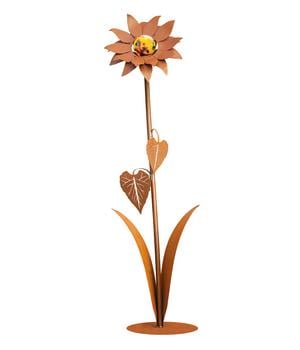 Ferrum Glas-Blume Sonnenblume, ca. H112 cm