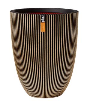 Capi Europe Kunststoff-Topf Groove hoch, konisch, Gold - Kunststoff