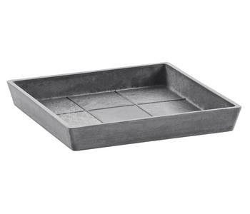 Ecopots Kunststoff-Untersetzer Rotterdam, quadratisch