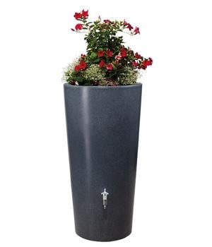 Garantia 2in1 Regenspeicher Stone Lava, 210 l, Dunkelgrau