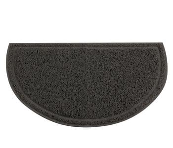 Dehner Lieblinge Katzentoiletten-Vorleger Belmondo, grau, ca. B40/H25 cm - PVC