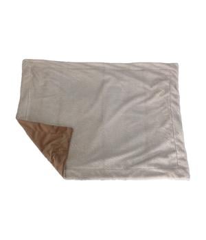 Dehner Lieblinge Kuscheldecke Sleepy, rechteckig, Beige - Polyester / Plüsch