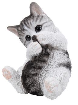 Dehner Polyresin-Kätzchen, spielend