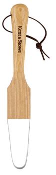 Kent & Stowe Unkrautschlinge, Beige / Silber - Holz Edelstahl