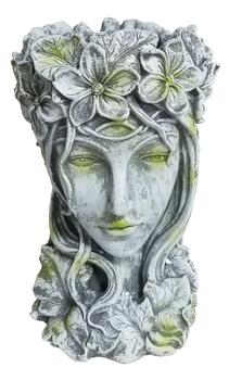 Dehner Magnesia-Kopf Aphrodite zum Bepflanzen, ca. B23/H35/T23 cm