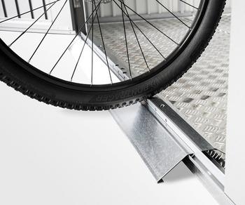 Biohort Bodenschwellen-Rampe Neo, Silber - Aluminium