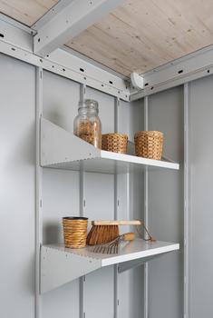 Biohort Regalboden Neo, Weiß - Stahl