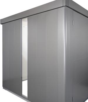 Biohort Lichtpaneel Seitendach Neo, Silber - Acryl, Metall