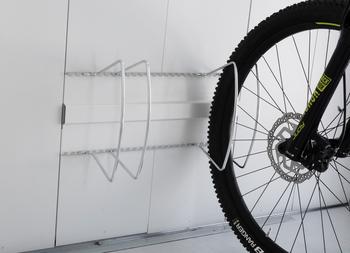 Biohort Fahrradständer Neo, Weiß - Metall
