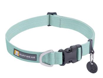 RUFFWEAR Hundehalsband Hi & Light Collar, Türkis - Polyethylen / Aluminium Silikon