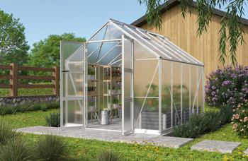 Vitavia Gewächshaus Orbit 8300, HKP, inkl. Stahlfundamentrahmen