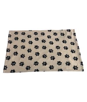 Dehner Lieblinge Kuscheldecke Weary, rechteckig, Beige - Fleece