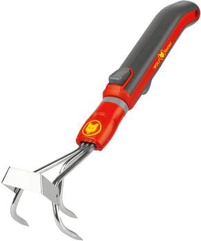 Wolf multi-star Jätegrubber LB-M / ZM 015, Rot Dunkelgrau - Stahl Kunststoff