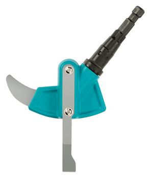 GARDENA combisystem 2in1 Fugenkratzer, Türkis - Edelstahl