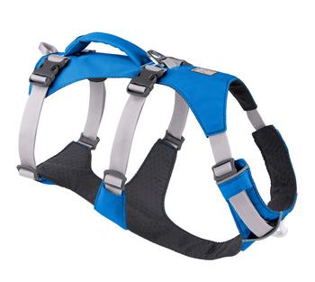 RUFFWEAR Hundegeschirr Flagline Harness 2.0, Blau - Polyester / Aluminium Nylon Polyethylen
