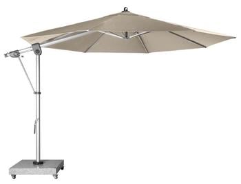 Doppler Pendelschirm Expert, rund, ca. Ø350 cm, Taupe - Aluminium, Polyester