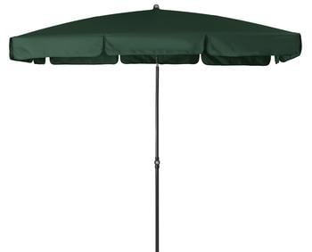 Doppler Sonnenschirm Sunline Waterproof Neo, rechteckig, ca. B225/T120 cm, Dunkelgrün - Polyester / Stahl