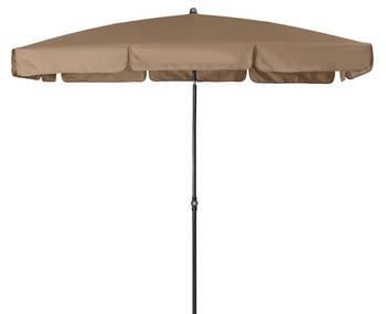 Doppler Sonnenschirm Sunline Waterproof Neo, rechteckig, ca. B225/T120 cm, Taupe - Polyester, Stahl