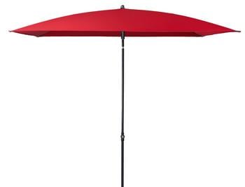 Doppler Sonnenschirm Sunline Waterproof, rechteckig, ca. B230/T190 cm, Rot - Polyester / Stahl