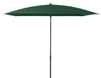 Doppler Sonnenschirm Sunline Waterproof, rechteckig, ca. B230/T190 cm, Dunkelgrün - Polyester / Stahl
