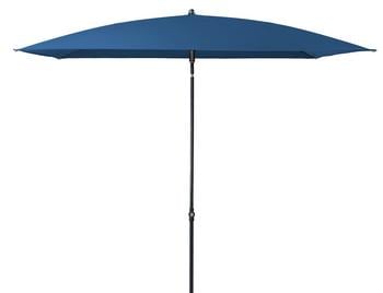 Doppler Sonnenschirm Sunline Waterproof, rechteckig, ca. B230/T190 cm, Blau - Polyester / Stahl