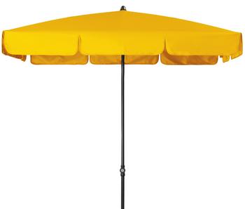 Doppler Sonnenschirm Sunline Neo, rechteckig, ca. B185/T120 cm, Gelb - Polyester / Stahl