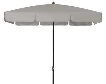 Doppler Sonnenschirm Sunline Neo, rechteckig, ca. B185/T120 cm, Grau - Polyester / Stahl