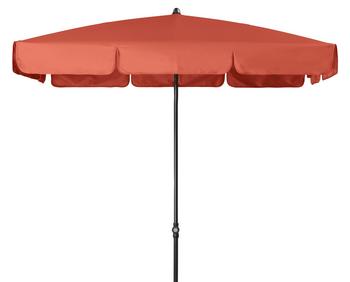 Doppler Sonnenschirm Sunline Neo, rechteckig, ca. B185/T120 cm, Orange - Polyester / Stahl