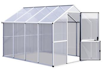 KGT Gewächshaus Callas, Silber - Aluminium / Polycarbonat