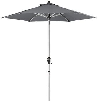 Doppler Sonnenschirm Active Auto Tilt, rund, ca. Ø210 cm, Dunkelgrau - Aluminium, Stahl, Polyester