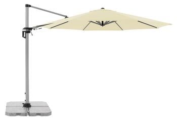 Doppler Pendelschirm Active, rund, ca. Ø370 cm, Creme - Polyester, Aluminium, Stahl
