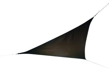 Doppler Sonnensegel Alupro, dreieckig, ca. B500/T500 cm, Dunkelgrau - Polyester / Edelstahl