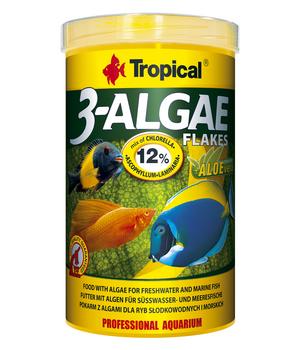 Tropical Fischfutter 3-Algae Flakes