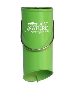 Dehner Best Nature Kleintierbedarf Superfood Block-Halter, Grün - Metall